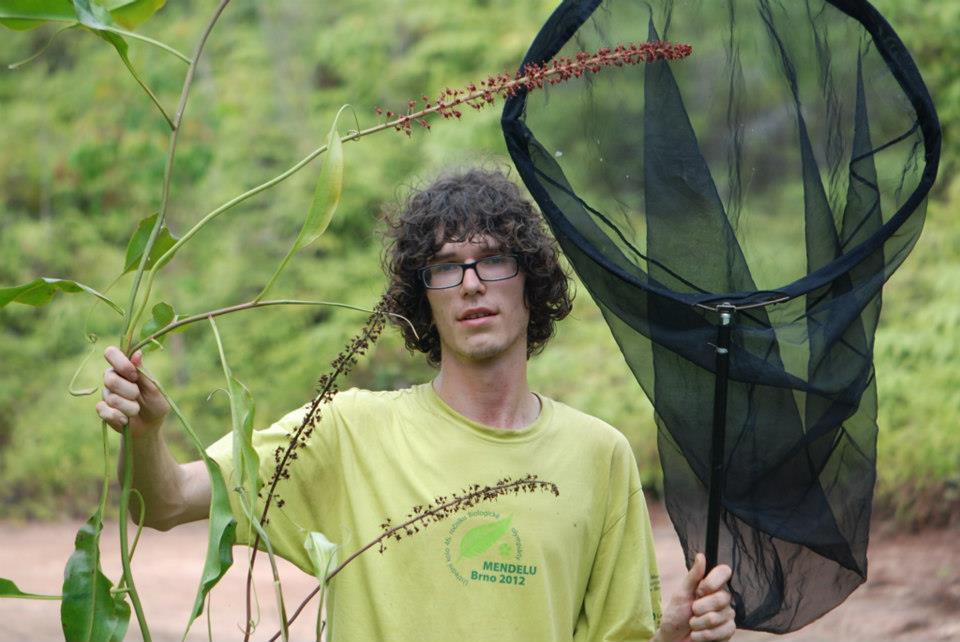 Na fotografii je organizátor Michael Mikát